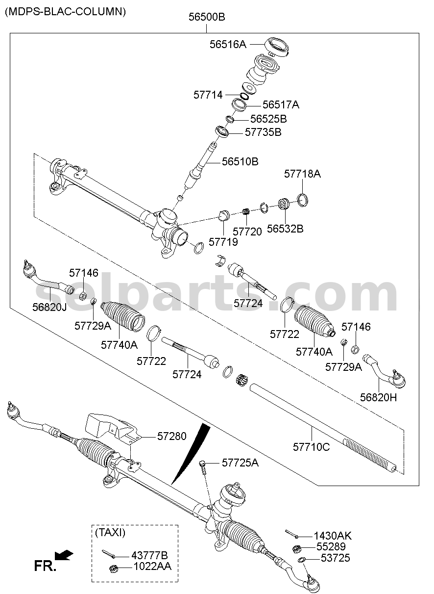 Genuine PLUG-YOKE for Hyundai Sonata #565322W300