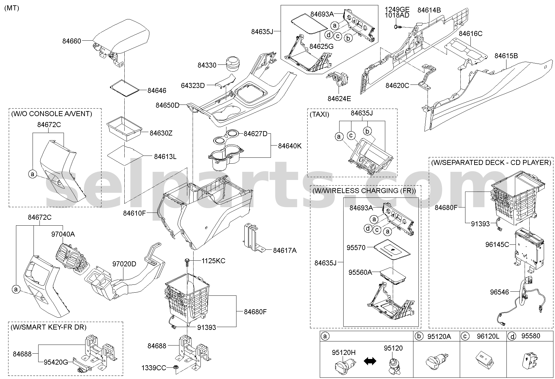Genuine DECK ASSY-DISC for Hyundai Sonata #96174C1AA0