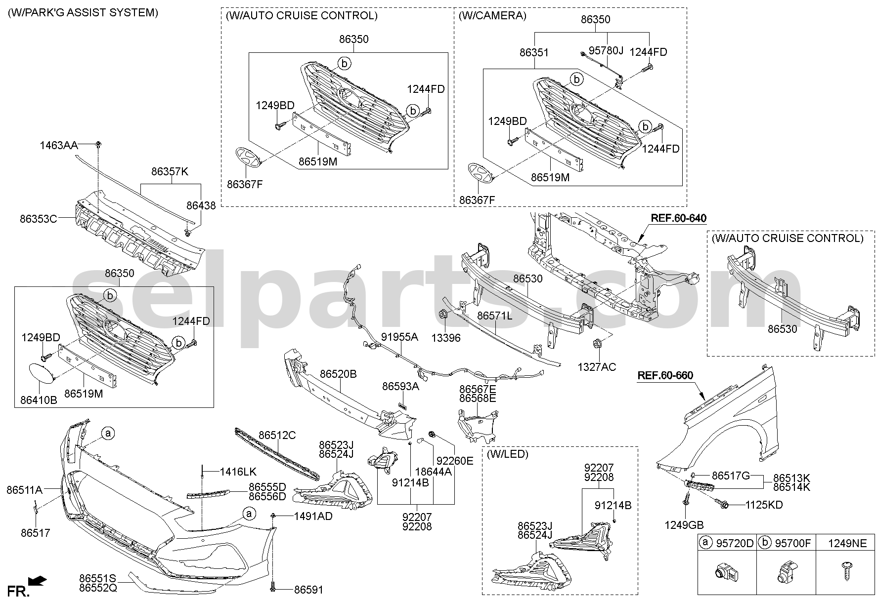 Genuine HOLDER-BULB for Hyundai Sonata #92215C1500
