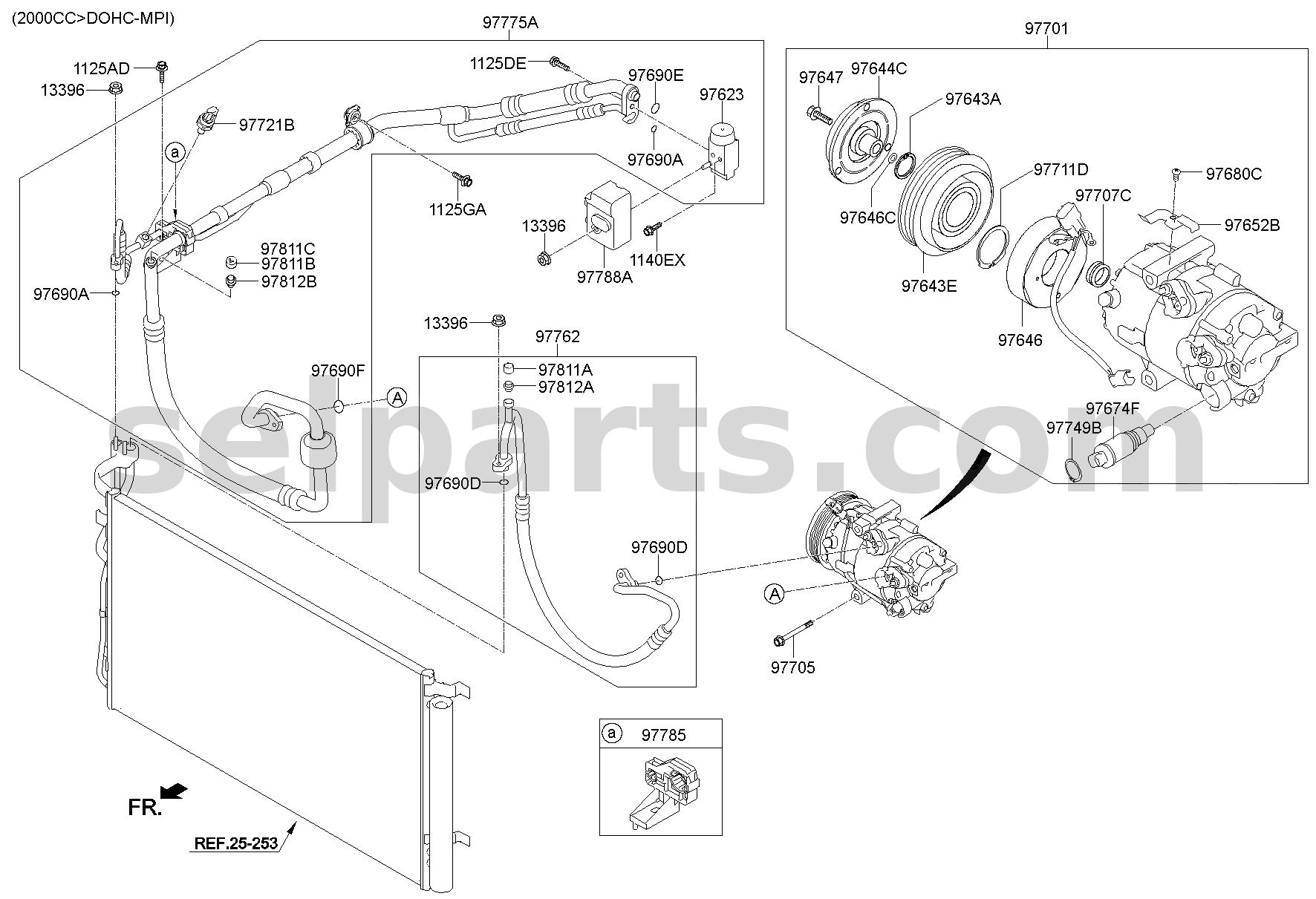 Genuine COIL-FIELD for Hyundai Sonata #97641C1000