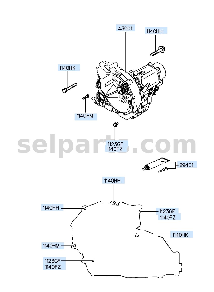 Genuine ENGINE ASSY-SHORT for Kia K5 #2A0F22AH00