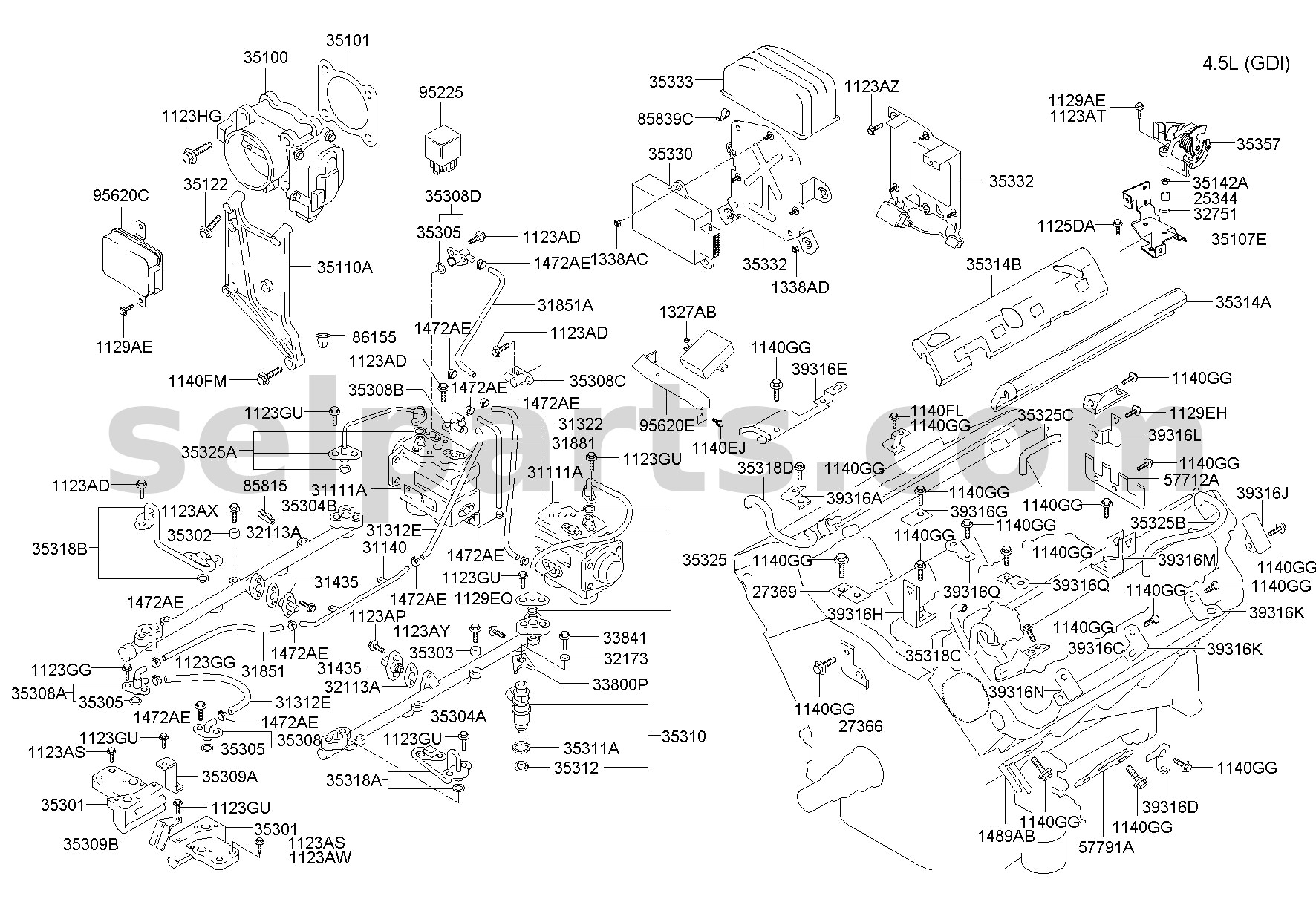 Genuine HEAD UNIT ASSY-AVN for Kia K5 #96560D4AA0WK