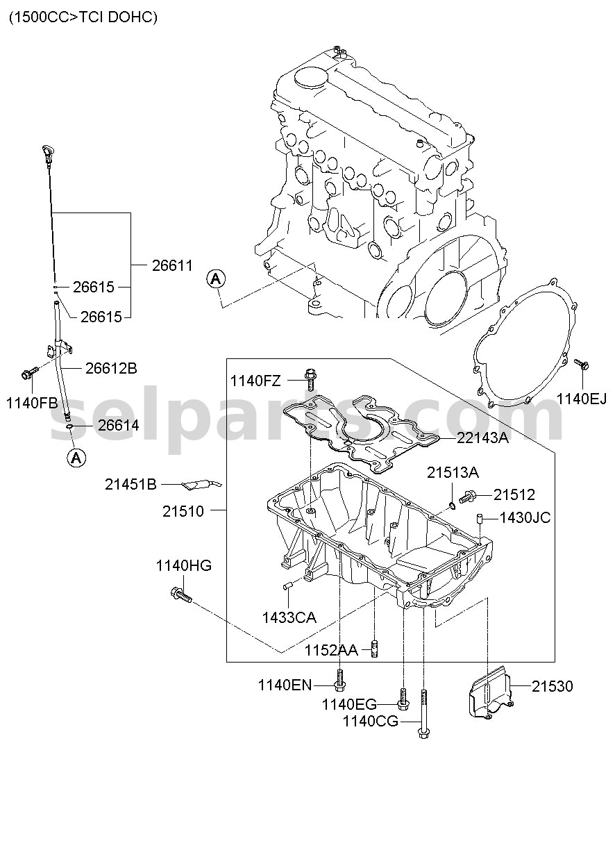 Genuine CONVERTER MODULE ASSY-W/UP CAT for Kia K5 #285002M660