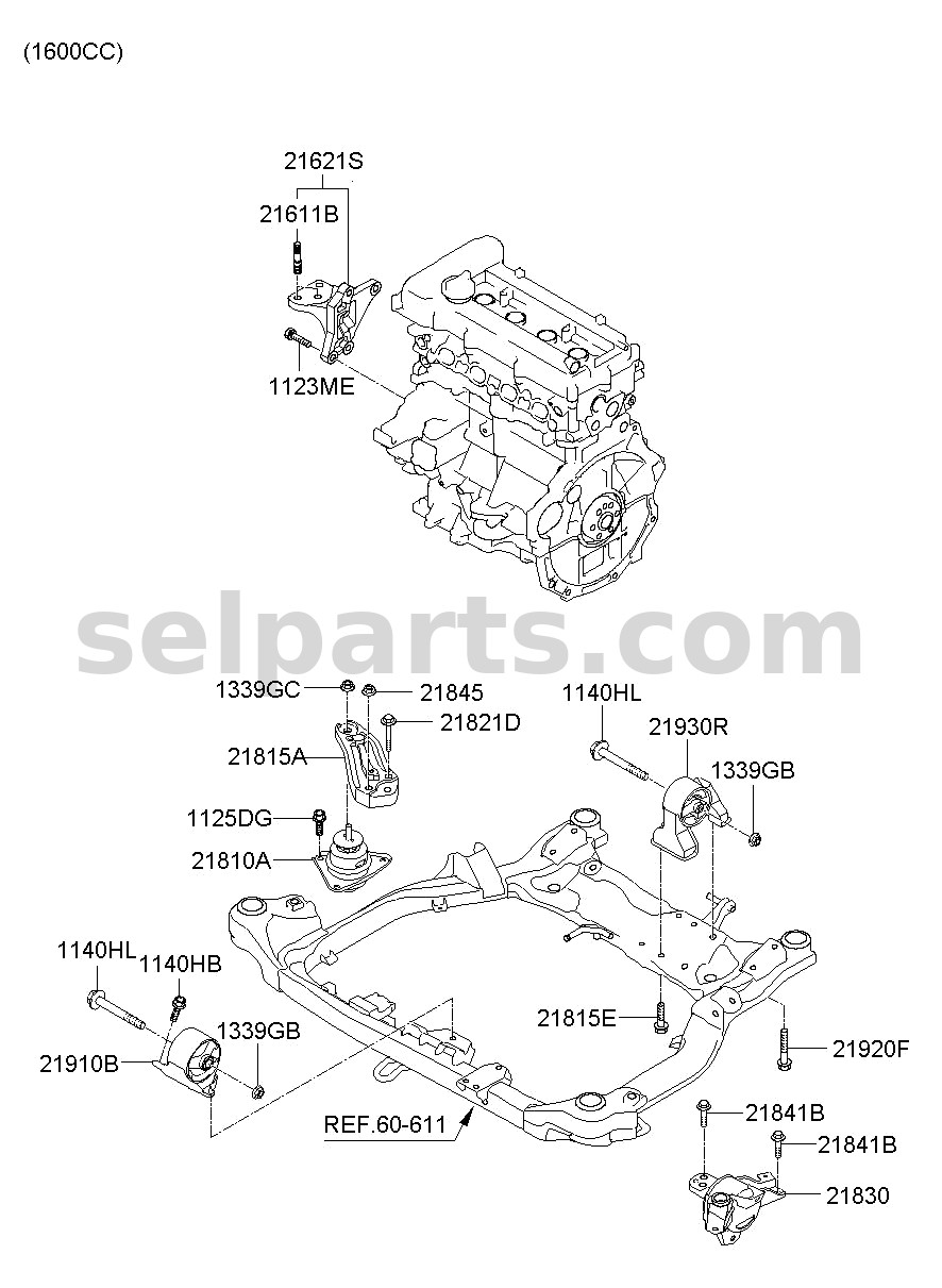 Genuine COMPLETE-LPG BOMBE for Kia K5 #33010D4000