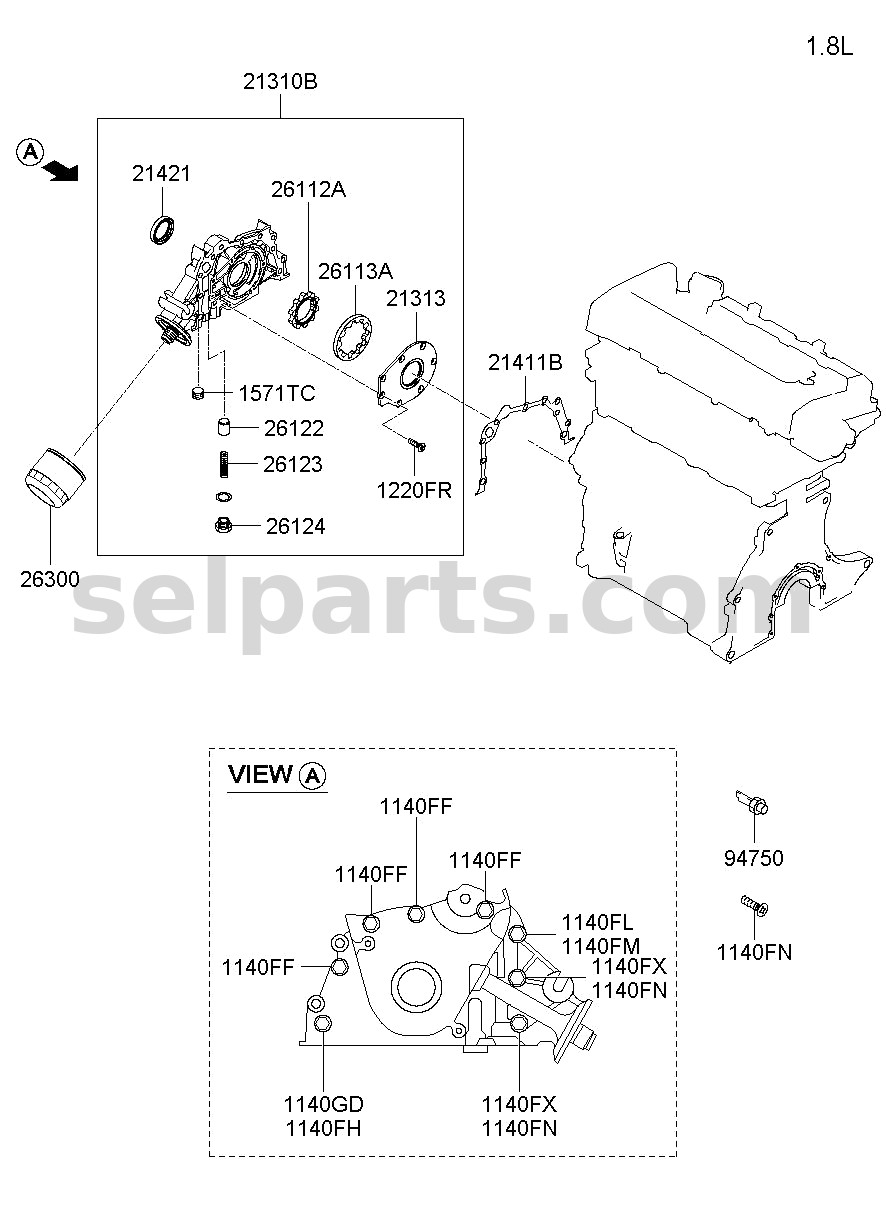Genuine SEAT ASSY-FRONT,LH for Kia K5 #88001D4DE0DKD