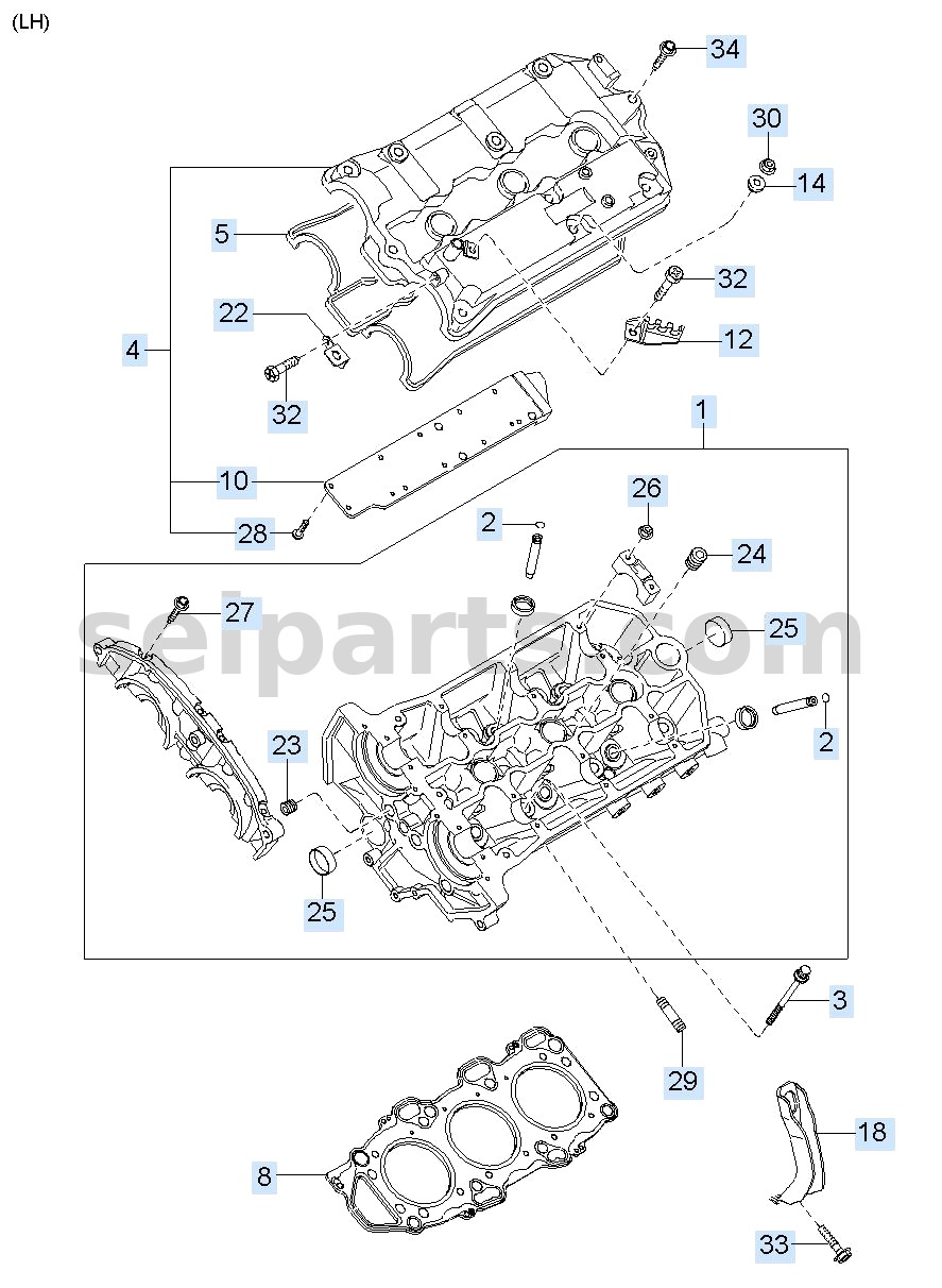 Genuine BACK ASSY-RR SEAT for Kia K5 #89300L2050JS8
