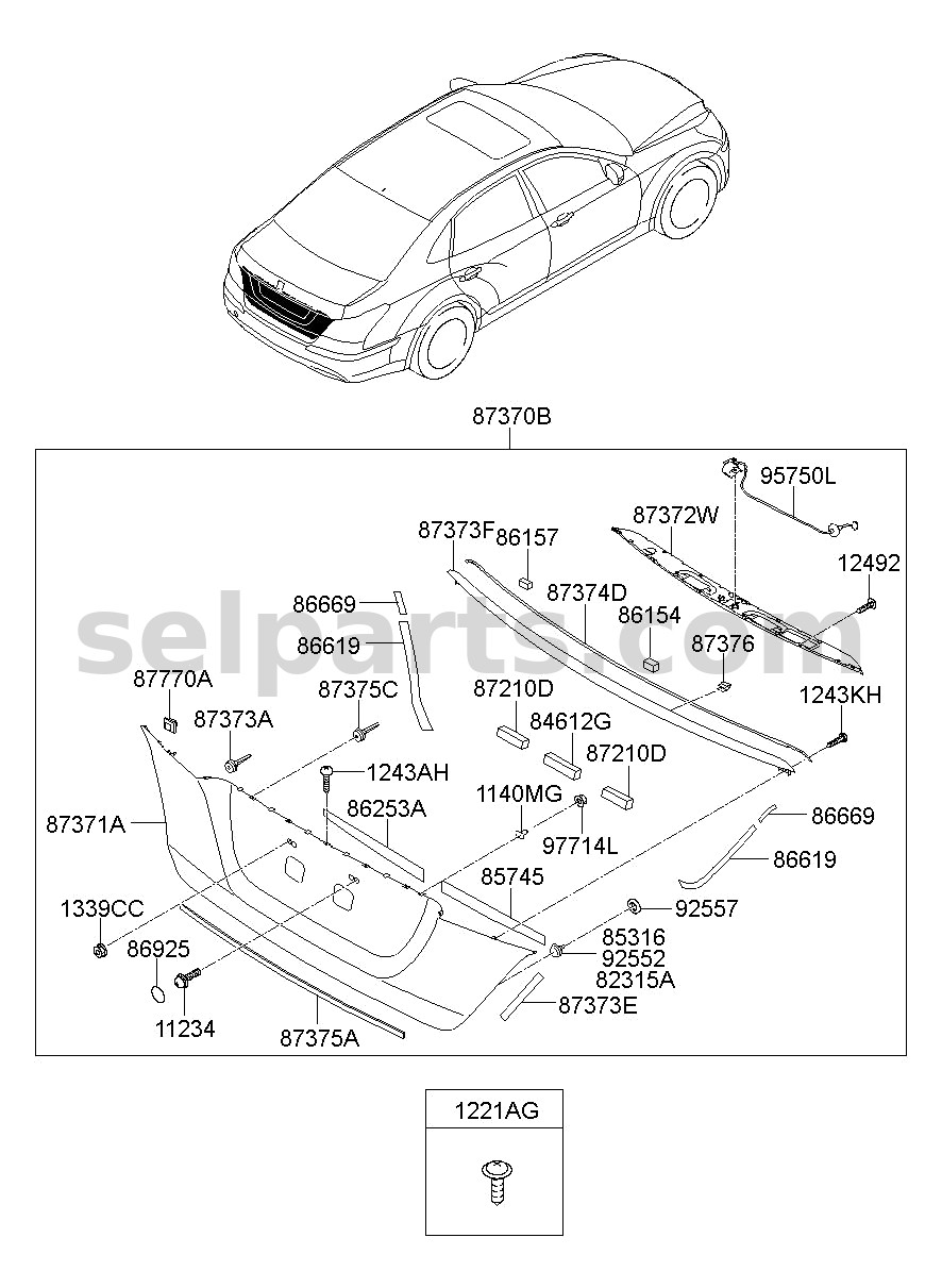 Genuine MANIFOLD CATALYTIC ASSY-EXH for Kia K5 #285102EMF0