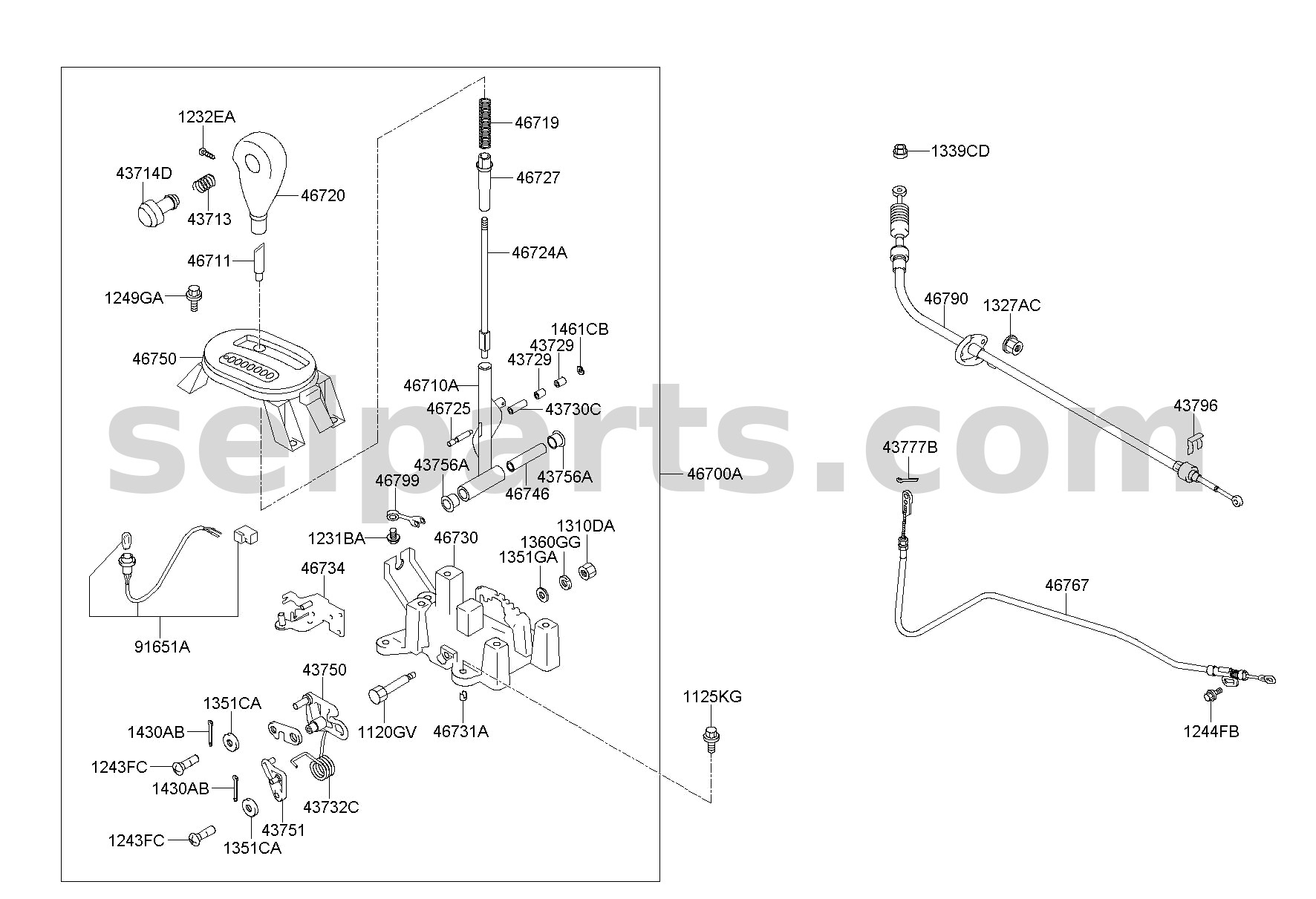 Genuine SEAT ASSY-FRONT,RH for Kia K5 #88002L2050JS7