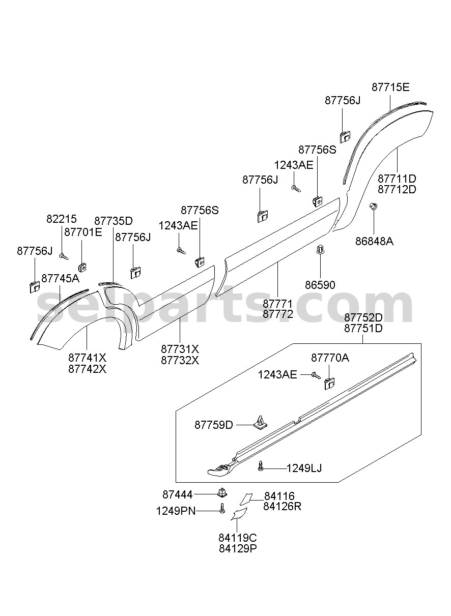 Genuine SEAT ASSY-FRONT,LH for Kia K5 #88001D4DK0DKE