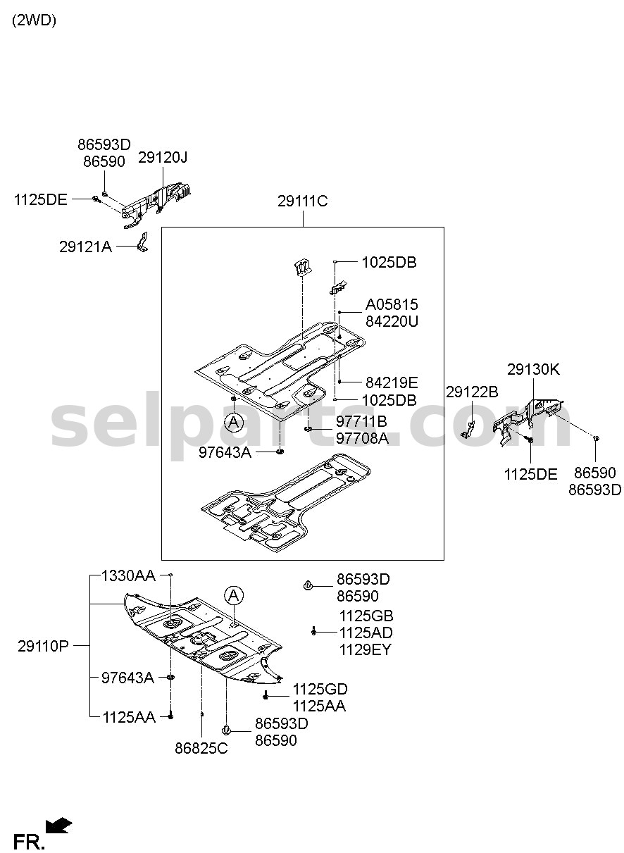 Genuine SEAT ASSY-FRONT,LH for Kia K5 #88001L2030JS3