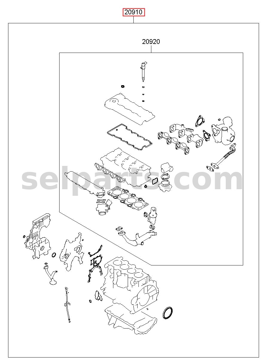 Genuine SEAT ASSY-FRONT,RH for Kia K5 #88002D4CF0DKE
