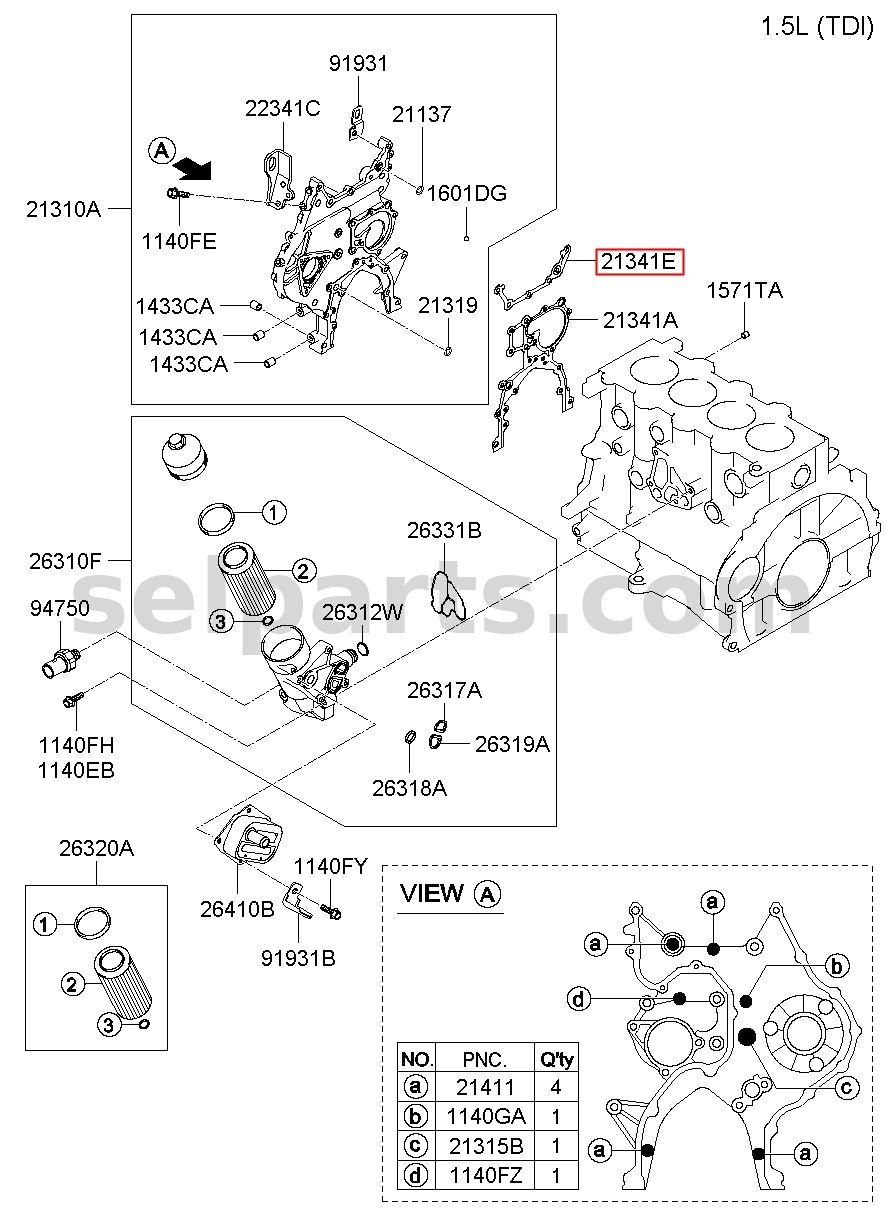 Genuine CLUSTER ASSY-INSTRUMENT for Kia K5 #94033D4080
