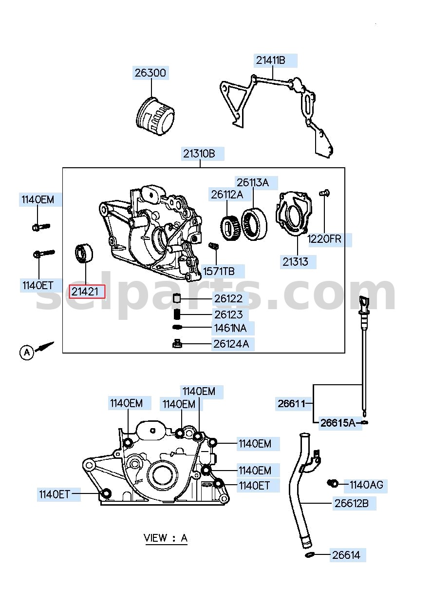 Genuine HEAD SUB ASSY-CYLINDER for Kia K5 #221102A260