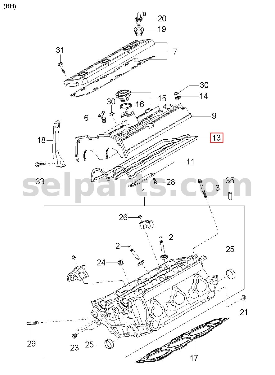 Genuine BRACKET ASSY - TRANSMISSION MOUNTING for Kia MOHAVE 16 (2016-2019) #218323E384
