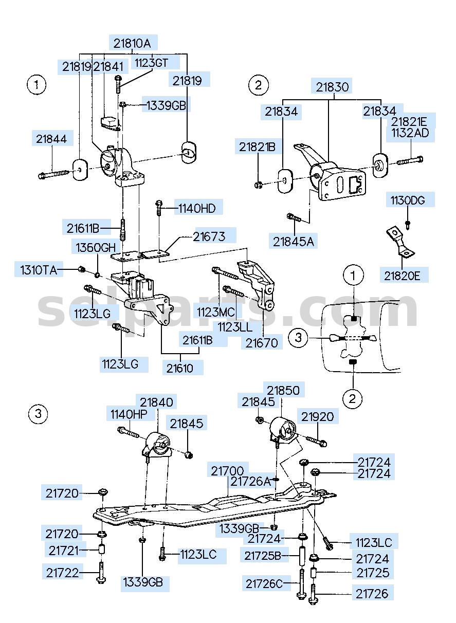 Genuine WIRING ASSY-FLOOR for Kia K5 #91503L2170