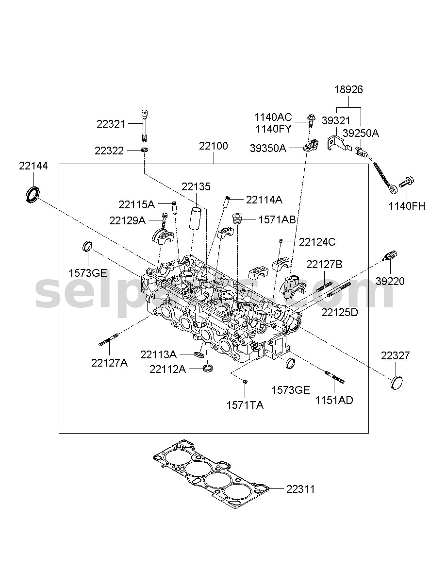 Genuine WIRING ASSY-FLOOR for Kia K5 #91502L2440