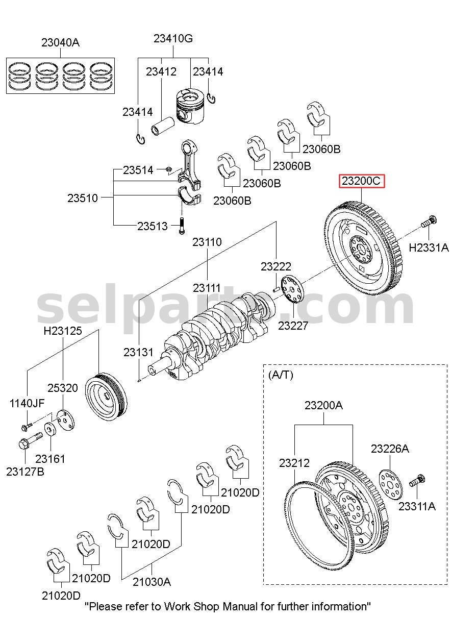 Genuine PLATE ASSY-C.P.S WHEEL for Hyundai Grand Starex #232004A061