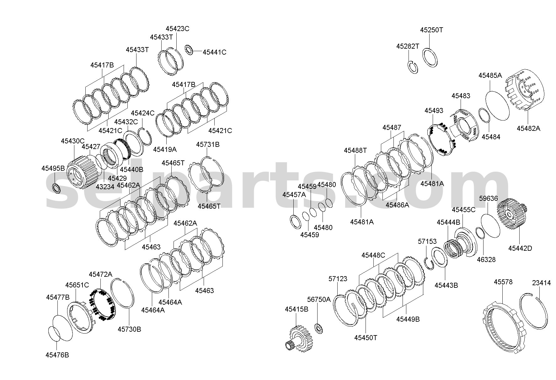 Genuine WIRING ASSY-MAIN for Kia K5 #91101L2770