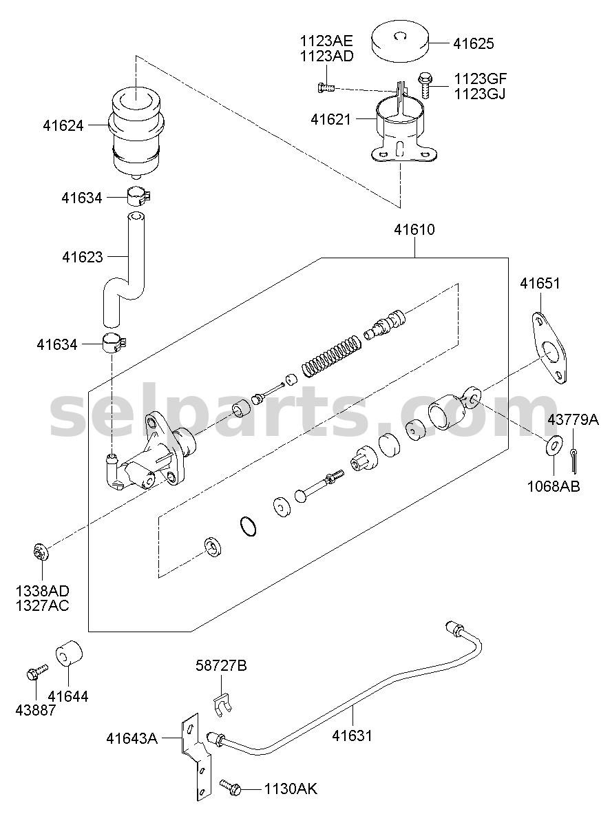 Genuine MASS DAMPER for Kia Sportage #243252F000