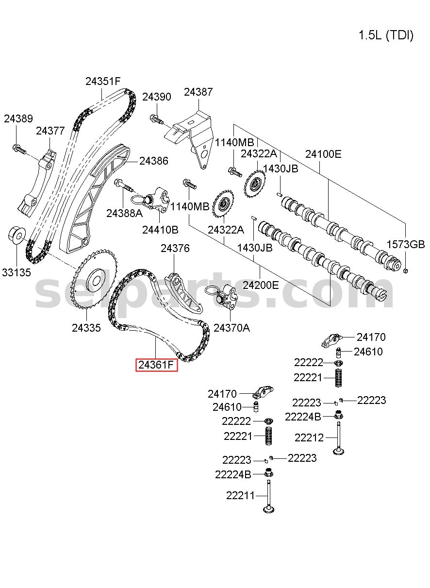 Genuine WIRING ASSY-MAIN for Kia K5 #91100L2280