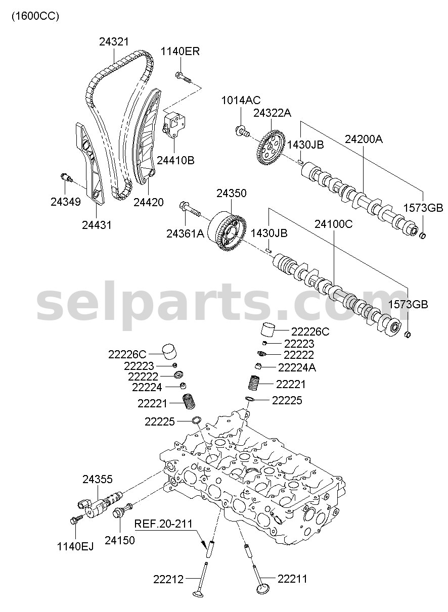 Genuine CRASH PAD ASSY-MAIN for Kia K5 #84710D4100WK