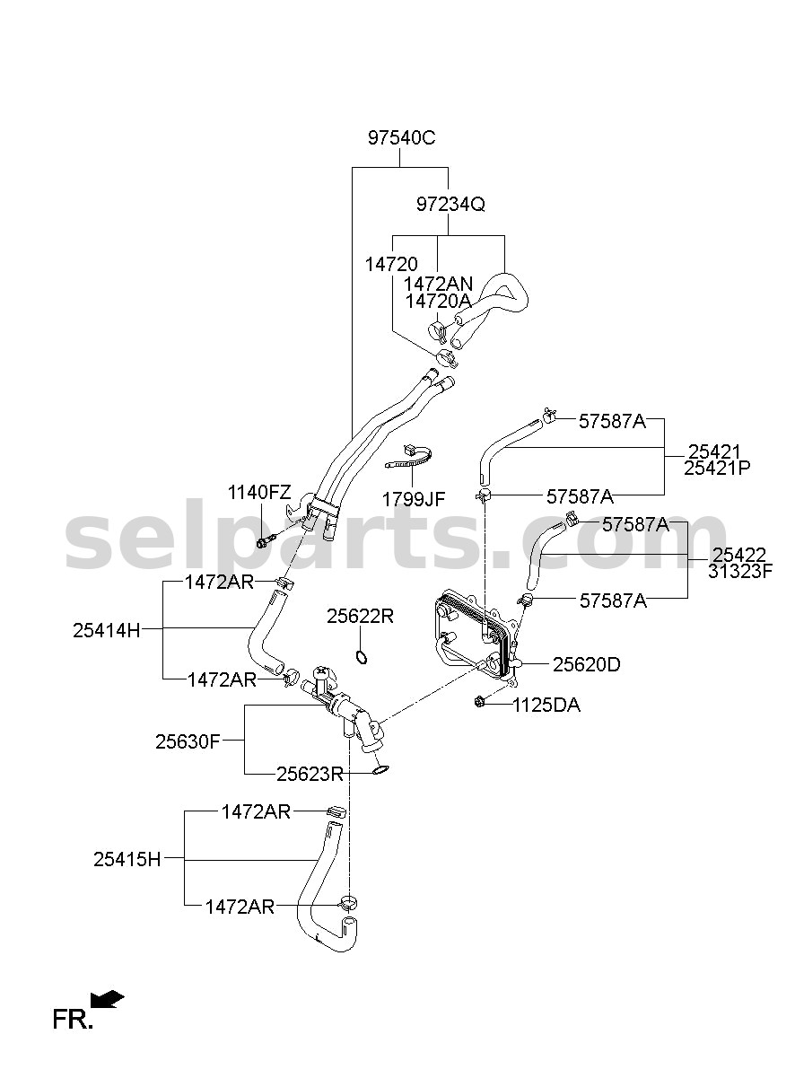 Genuine MECHANISM ASSY-PANORAMAROOF for Kia K5 #81650D4000BGA