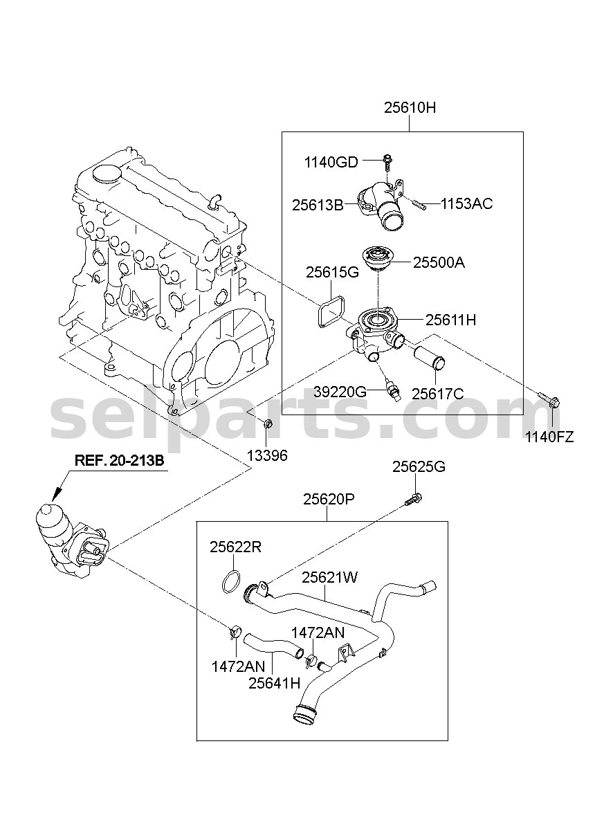 Genuine WIRING ASSY-MAIN for Kia K5 #911F0D4740