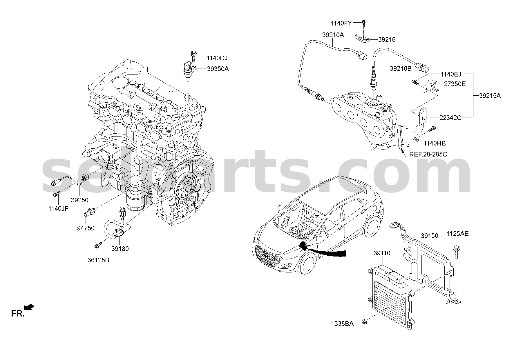 Genuine WIRING ASSY-MAIN for Kia K5 #911F0D4680