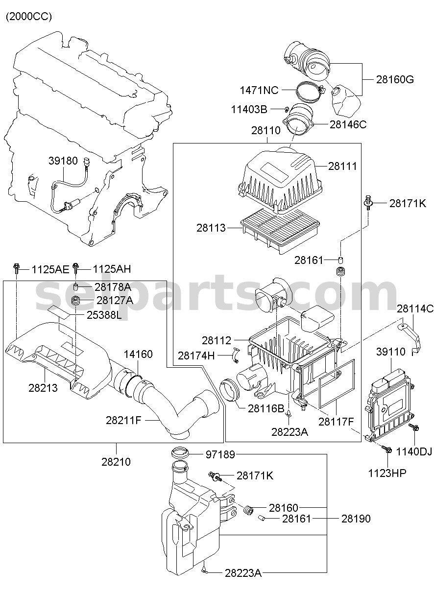 Genuine SHAFT ASSY-INPUT 1ST for Kia K5 #432202D210