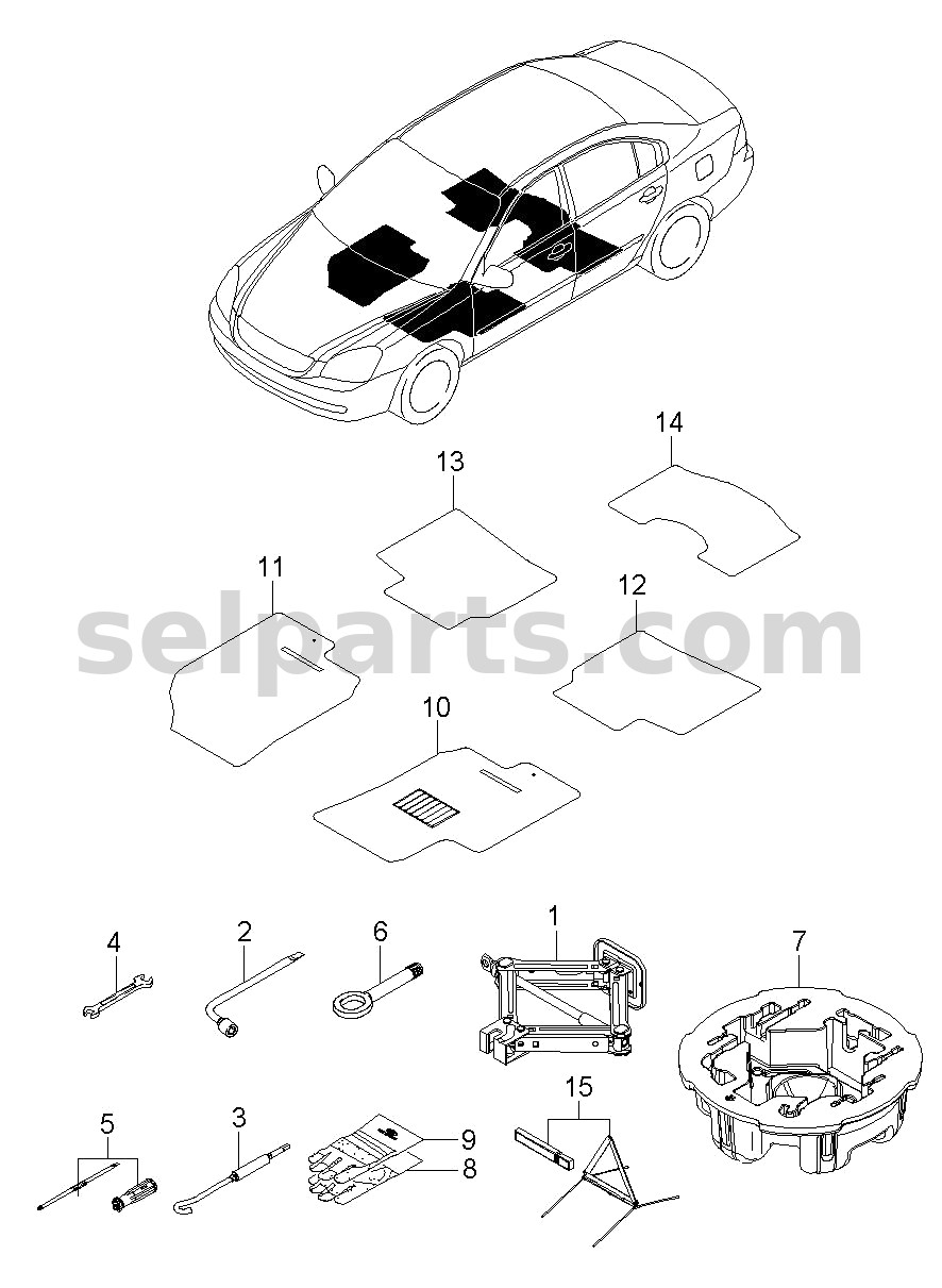 Genuine CUSHION ASSY-FR SEAT,RH for Kia K5 #88200L2260JS5