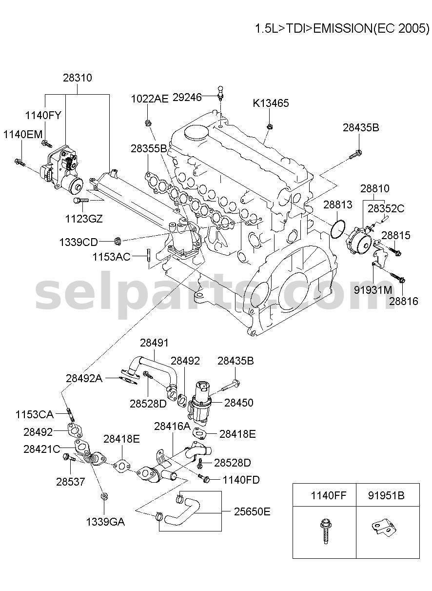 Genuine CLUSTER ASSY-INSTRUMENT for Kia K5 #94023D4100