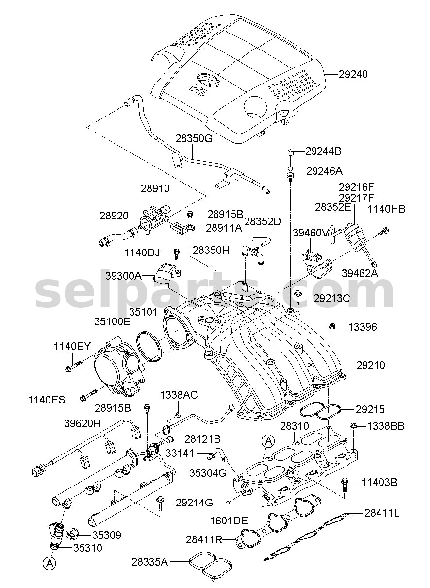 Genuine CLUSTER ASSY-INSTRUMENT for Kia K5 #94023D4AC0