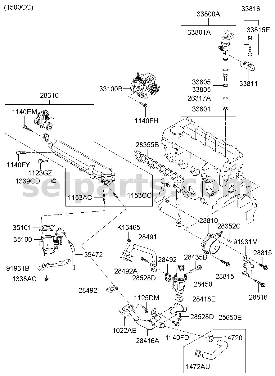 Genuine WHEEL ASSY-STEERING for Kia K5 #56110D4HJ0WK