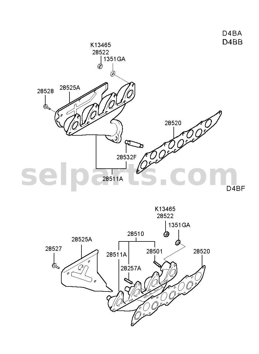 Genuine MIRROR ASSY-OUTSIDE RR VIEW,RH for Kia K5 #87620L2130ABP