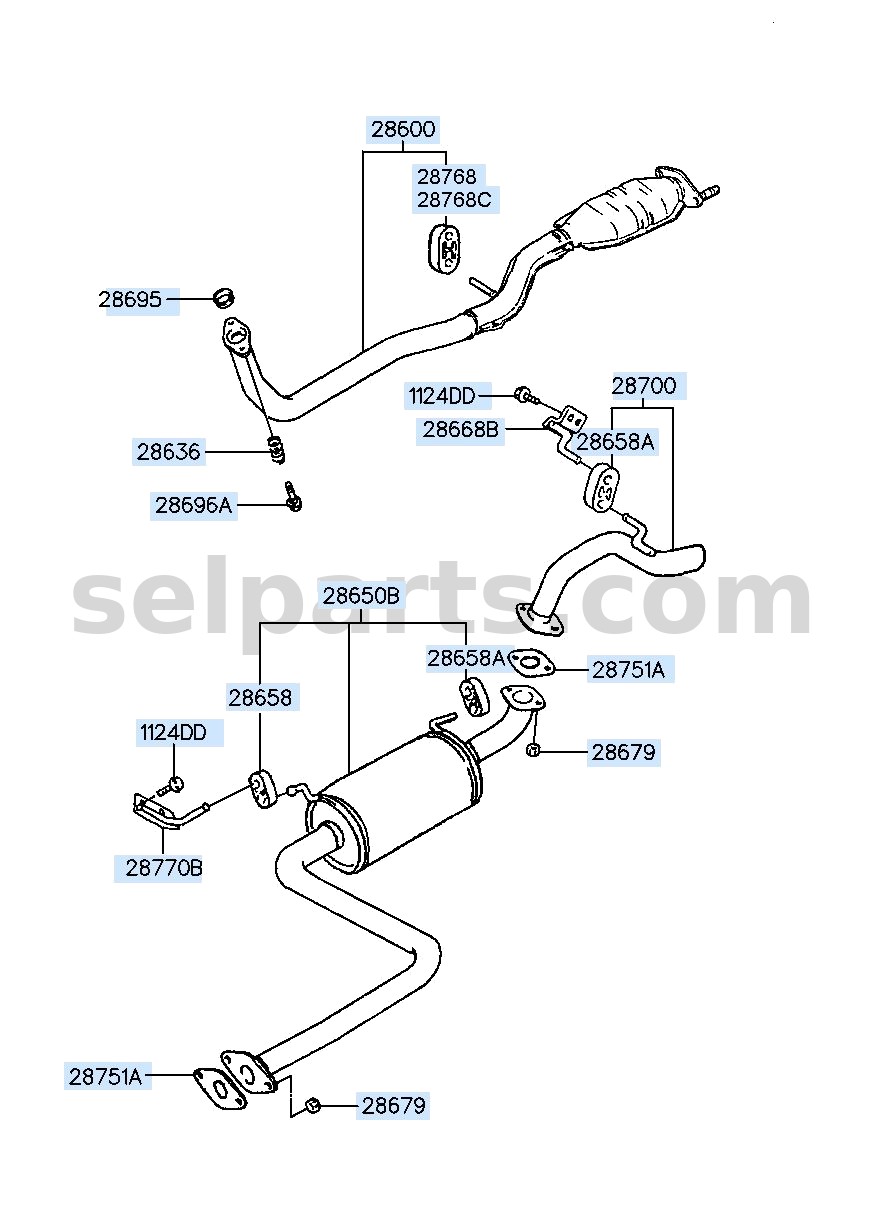 Genuine FLYWHEEL ASSY for Kia K5 #232002A405