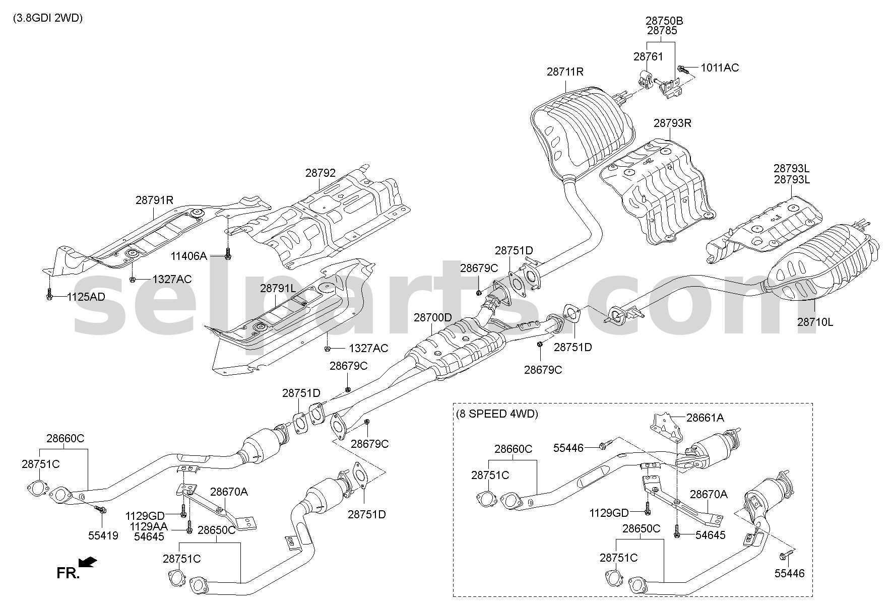 Genuine HEATER & EVAPORATOR ASSY for Kia K5 #97205D4160
