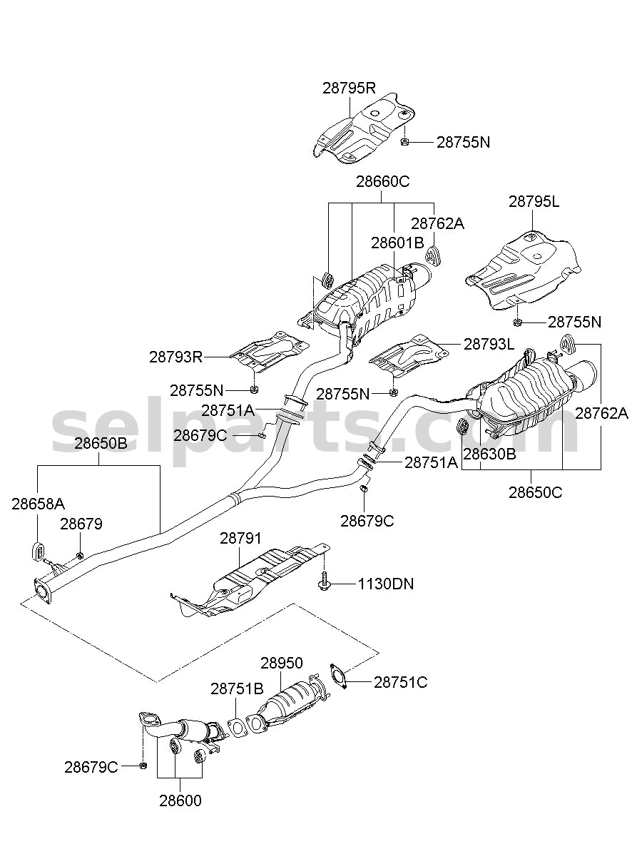 Genuine MIRROR ASSY-OUTSIDE RR VIEW,RH for Kia K5 #87620L2140ABP