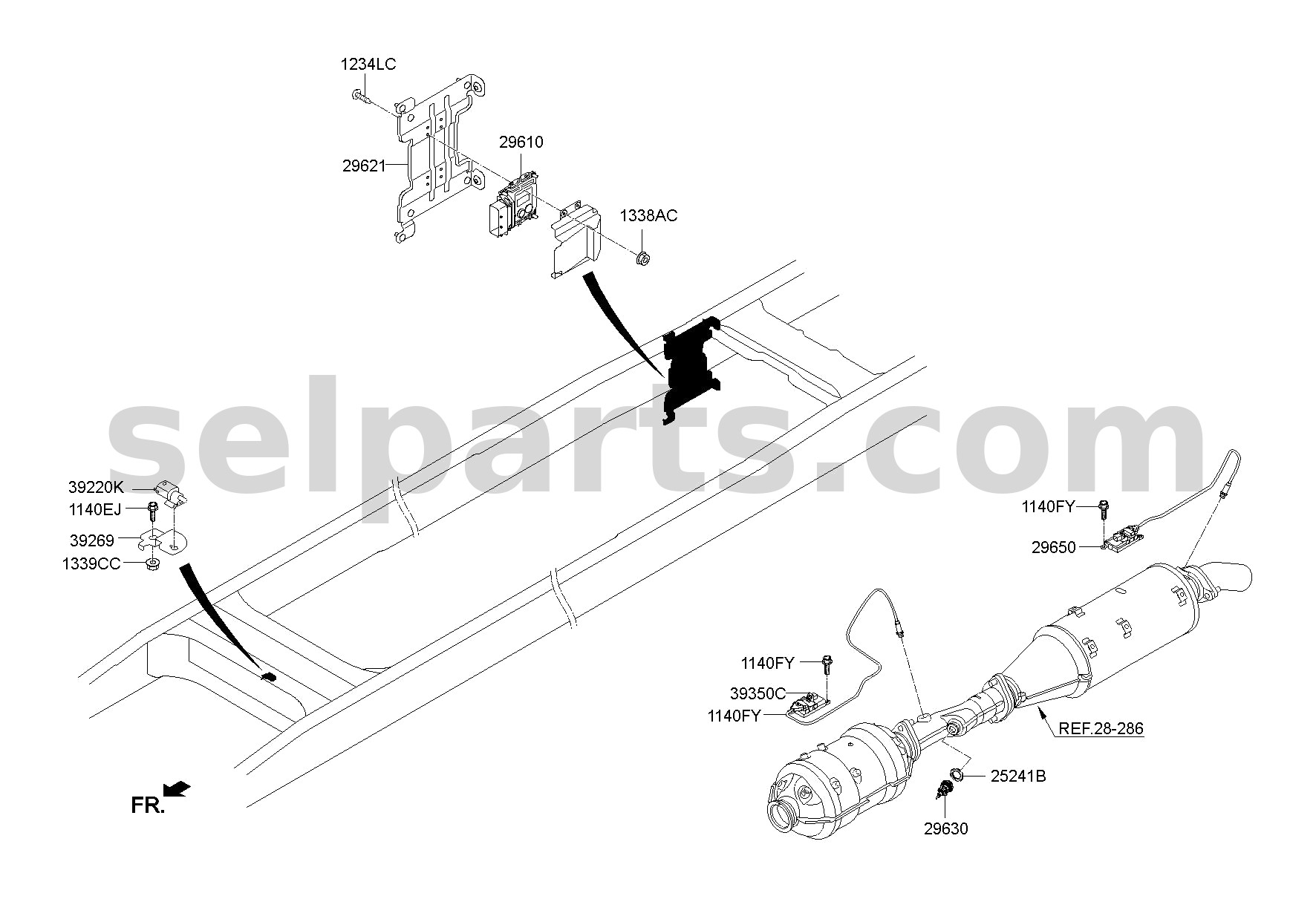 Genuine DISK-SEALING for Kia Sportage #296314A800