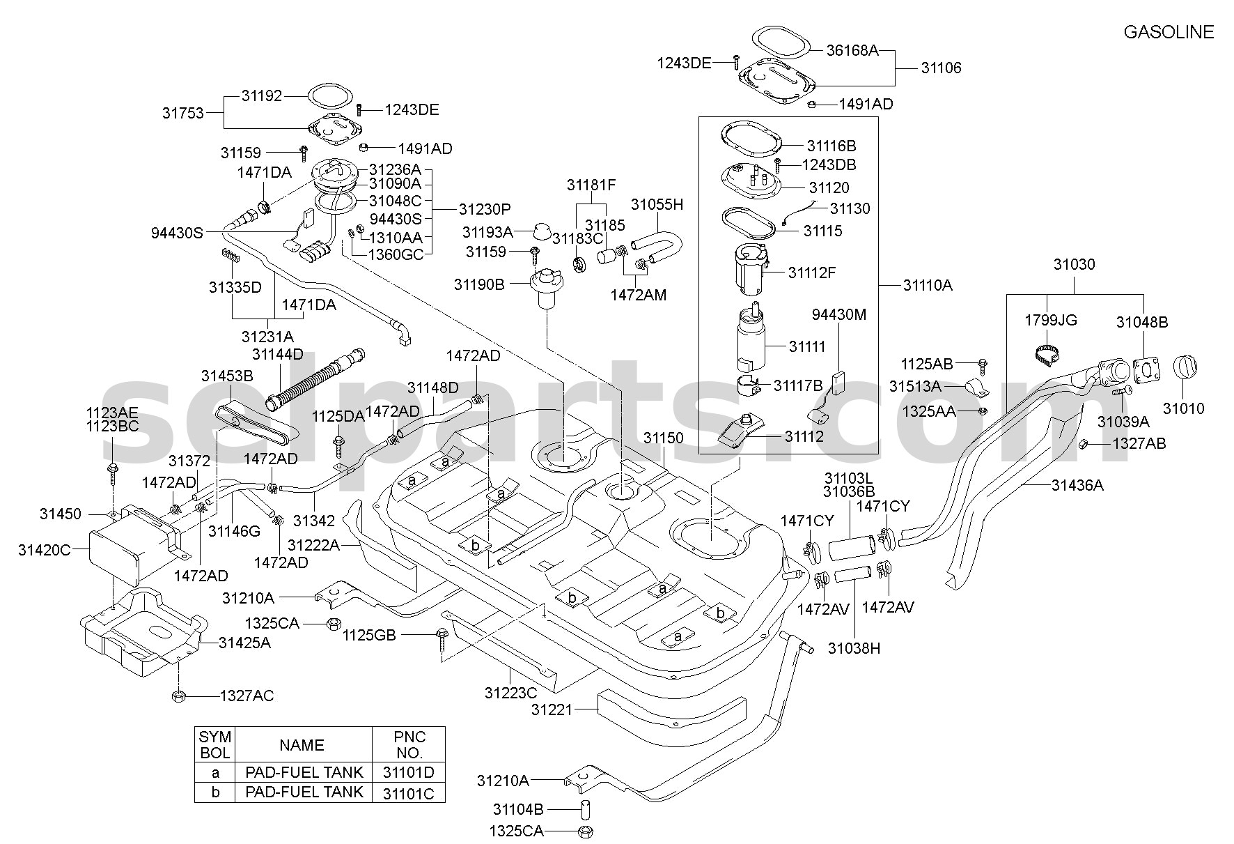 Genuine T/M CONTROL UNIT for Kia K5 #954402DBP0