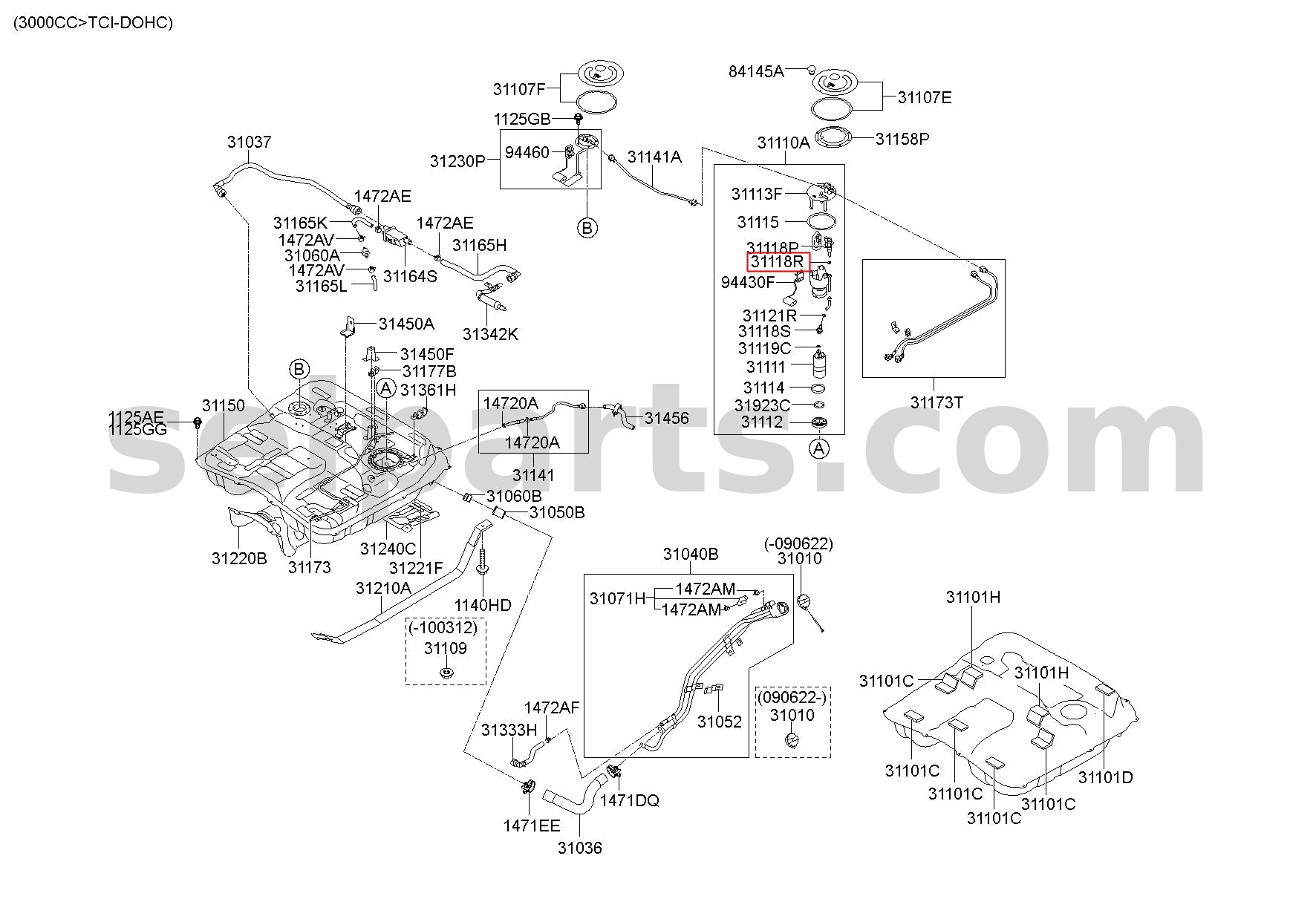 Genuine BODY-STEERING WHEEL for Kia K5 #56111L2200QA1