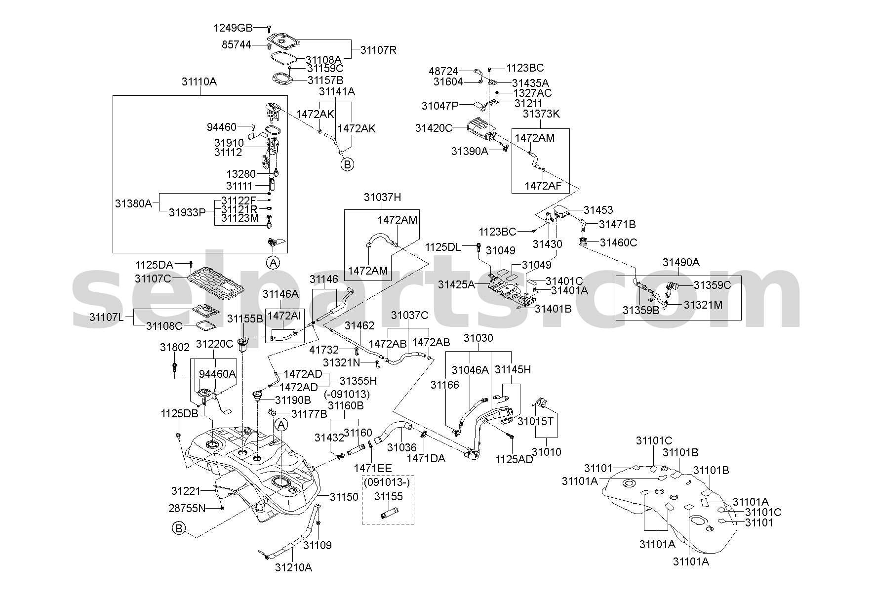 Genuine WHEEL ASSY-STEERING for Kia K5 #56100L2440QA1