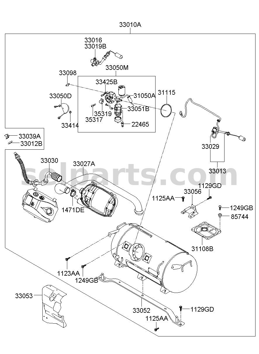 Genuine RADIATOR ASSY for Kia K5 #25310L2200