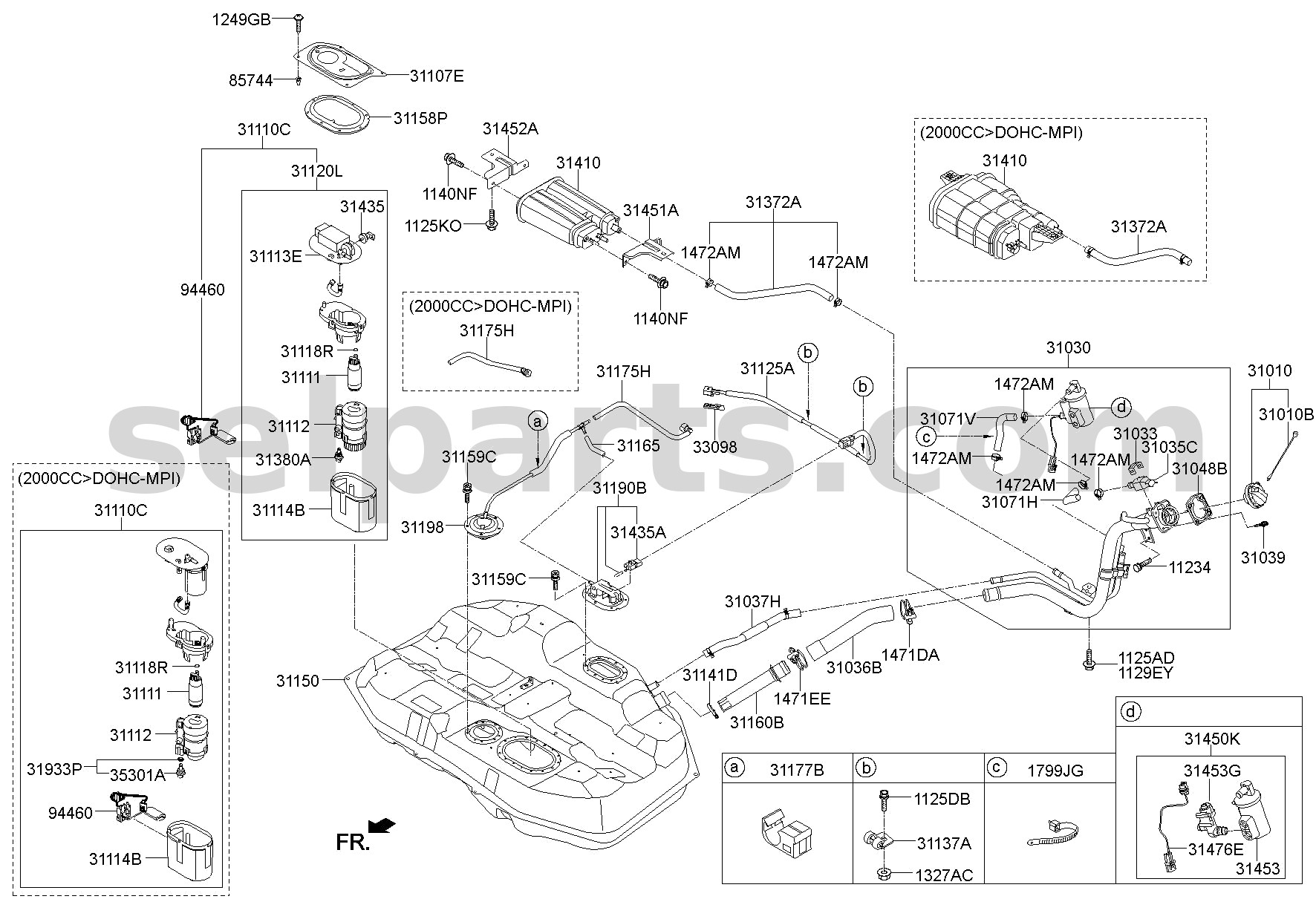 Genuine MIRROR ASSY-OUTSIDE RR VIEW,LH for Kia K5 #87610L2150DU3
