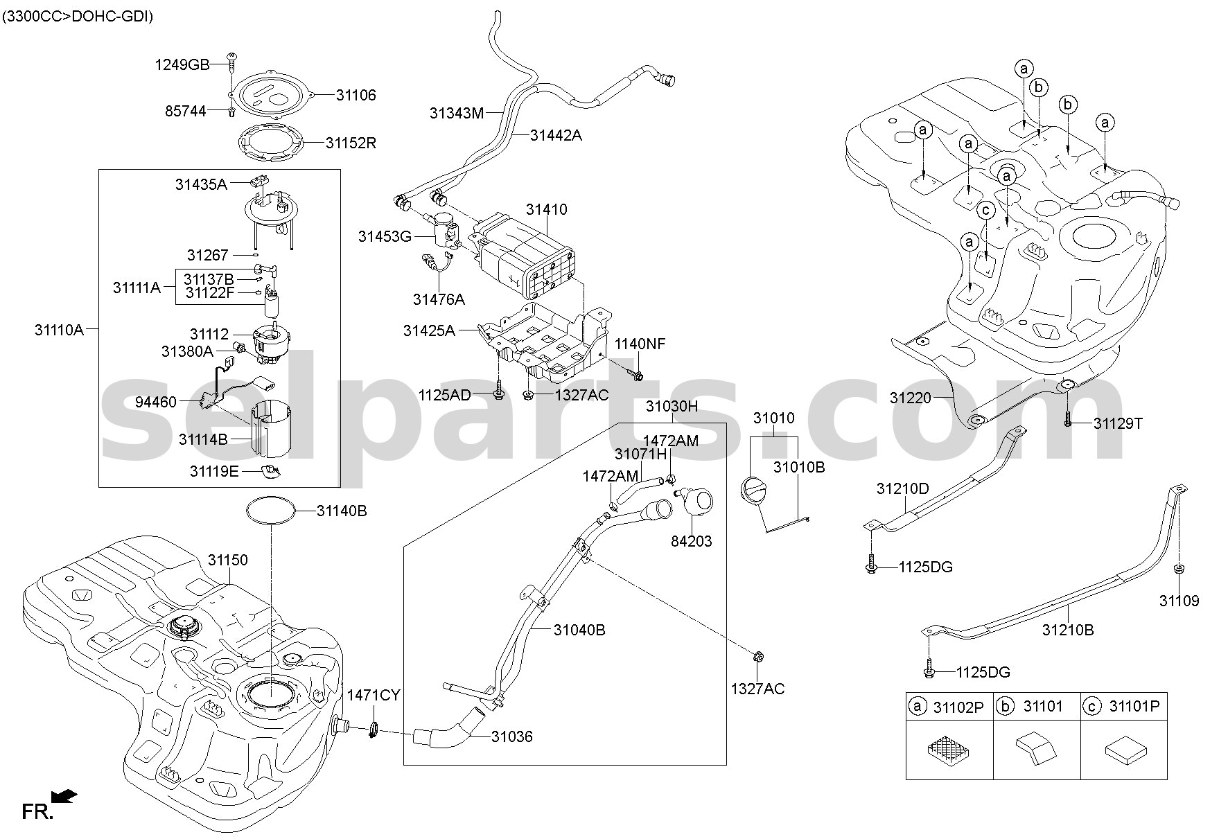 Genuine MIRROR ASSY-OUTSIDE RR VIEW,LH for Kia K5 #87610L2150KLG
