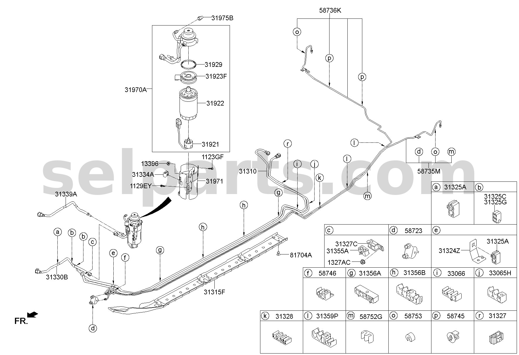 Genuine MIRROR ASSY-OUTSIDE RR VIEW,RH for Kia K5 #87620L2150AGT