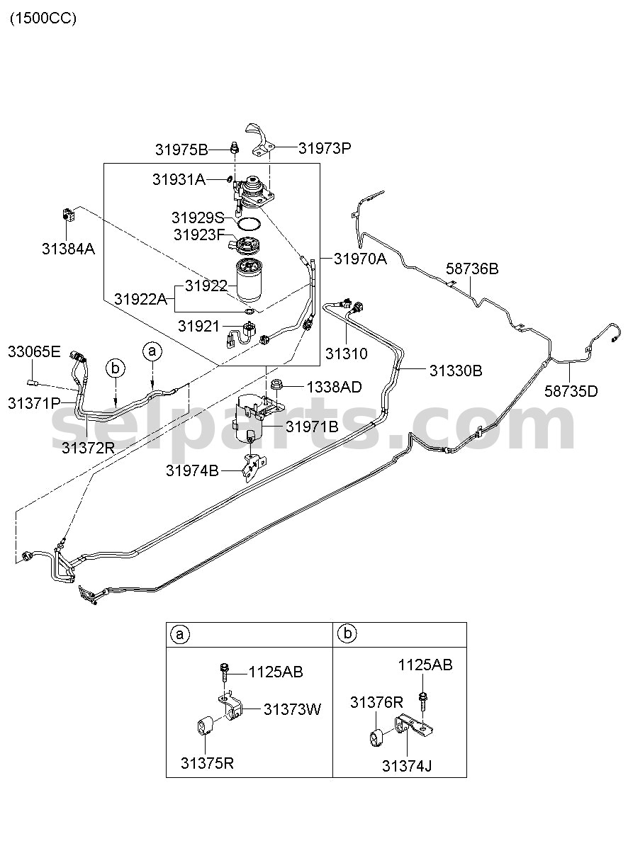 Genuine HEATER ASSY for Kia Sportage #31923D3900