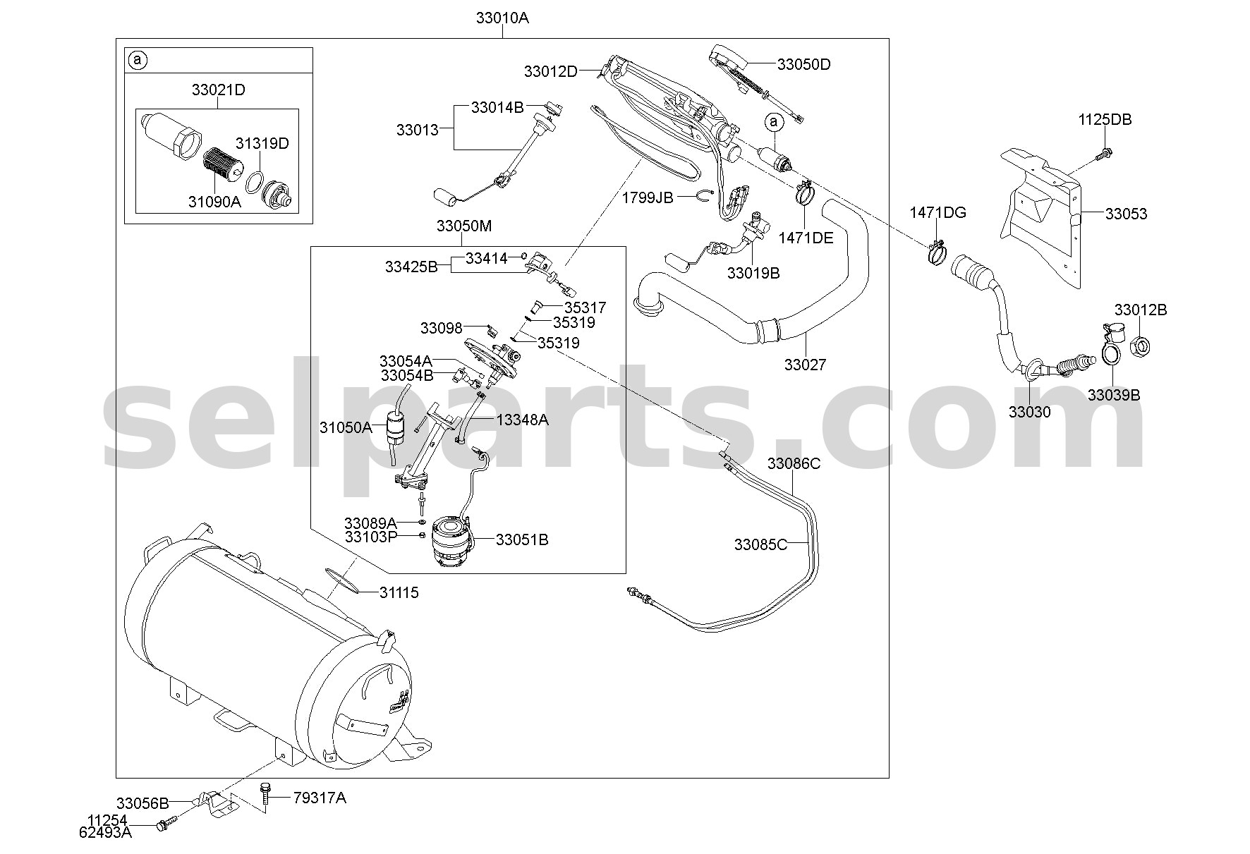 Genuine ACTUATOR CLUTCH-MOTOR for Kia K5 #414802D300