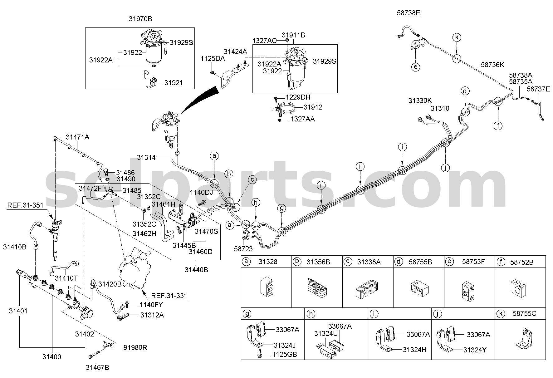 Genuine PANEL ASSY-QUARTER INNER,LH for Kia K5 #71601D4900