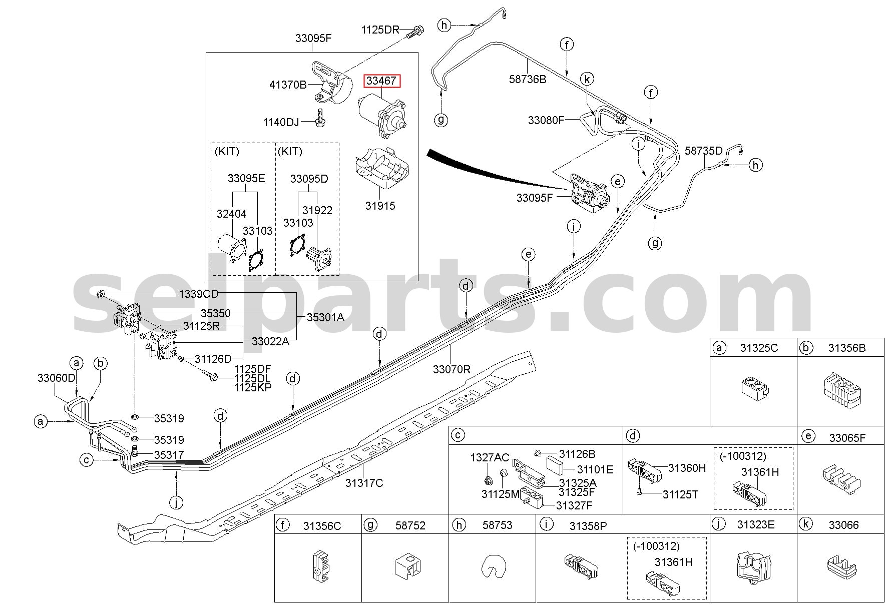 Genuine REGULATOR UNIT MODULE for Kia K5 #353502E725