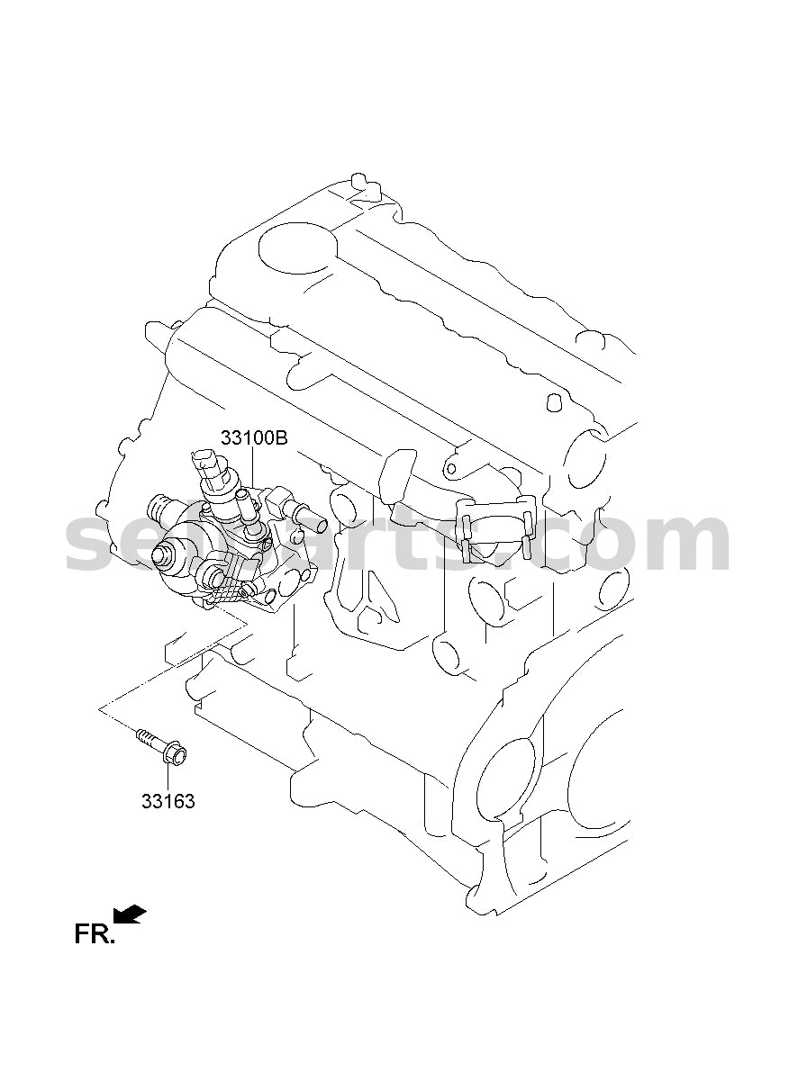 Genuine RADIATOR ASSY for Kia K5 #25310L2000